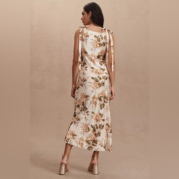 Reformation Aden‎ Silk Dress Midi Sz S NWT - Picture 2 of 9